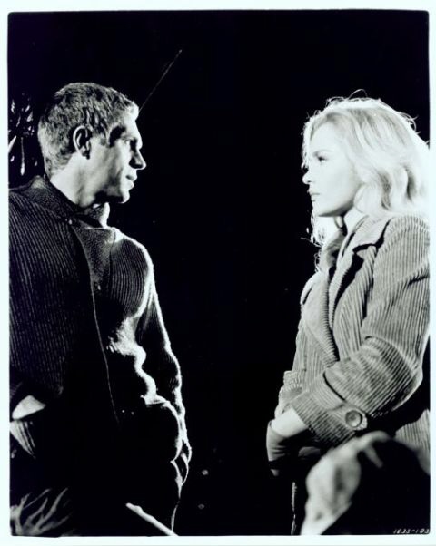 Eric (McQueen) and Christian (played by Tuesday Weld).